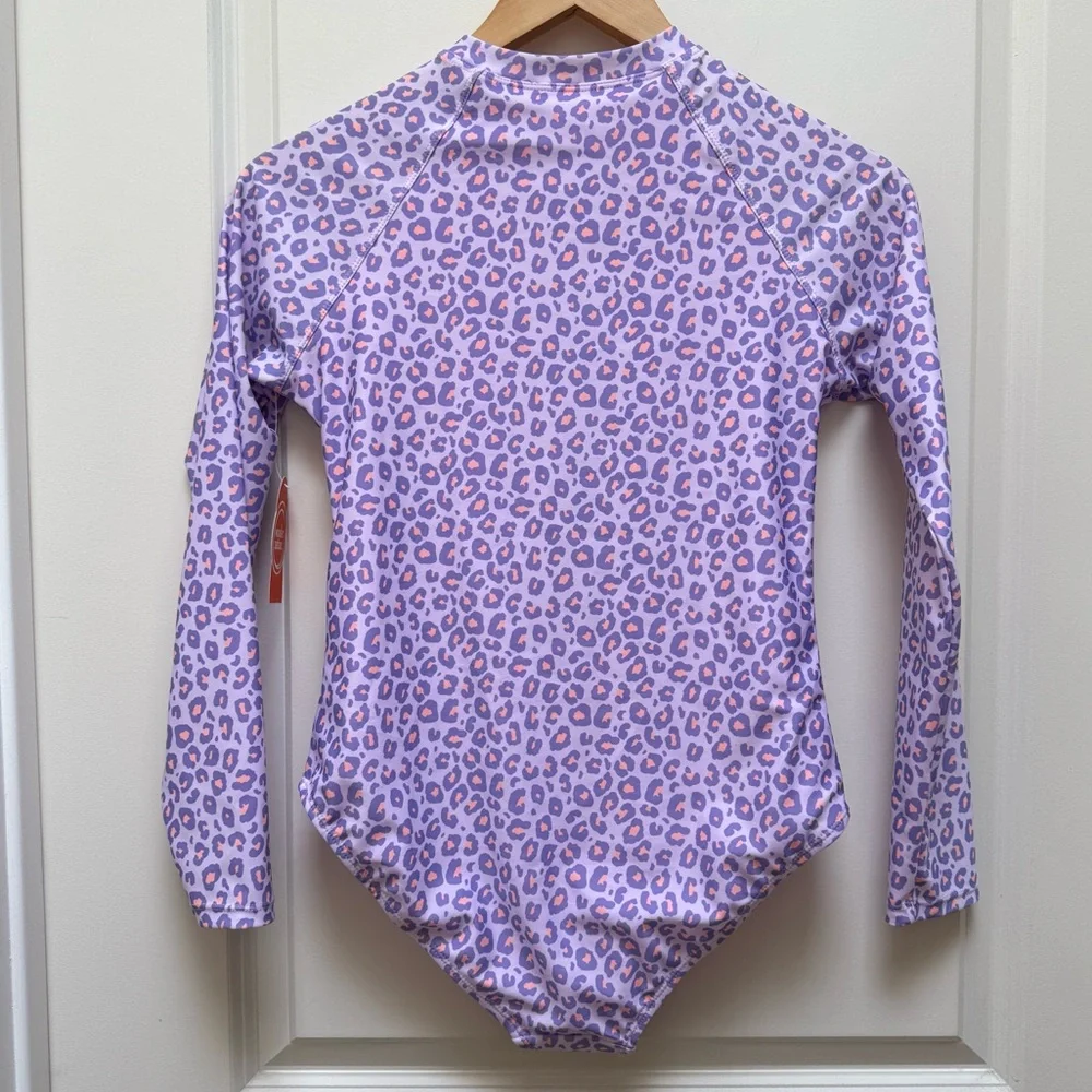 Wonder Nation Rashguard Cheetah Print NWT
